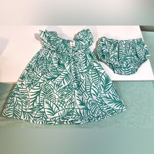 Tucker Tate Set summer dress and bloomer. Size 3 M
